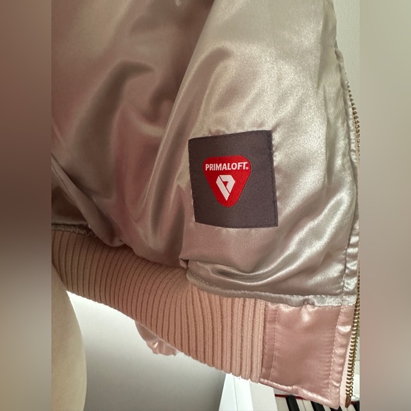 Dusty Pink GAP Puffer Size M - Picture 6 of 7